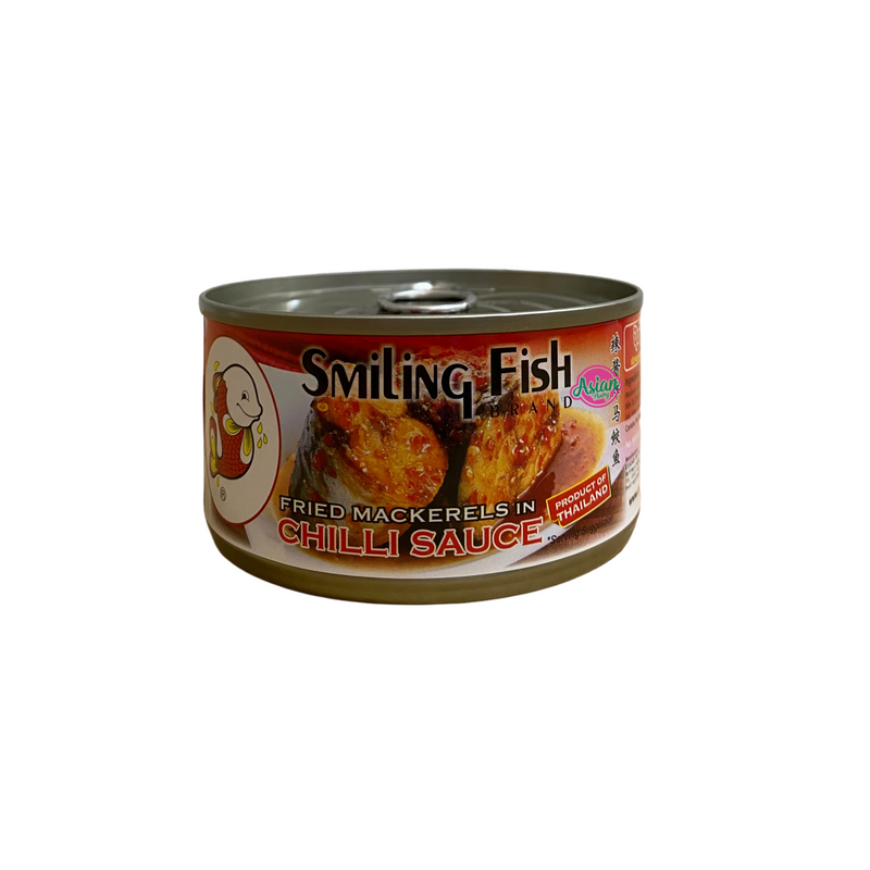 Smiling Fish Fried Mackerels in Chilli Sauce 185g Front