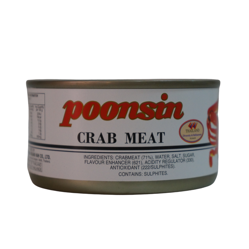 Poonsin Crab Meat Pink 170g Front
