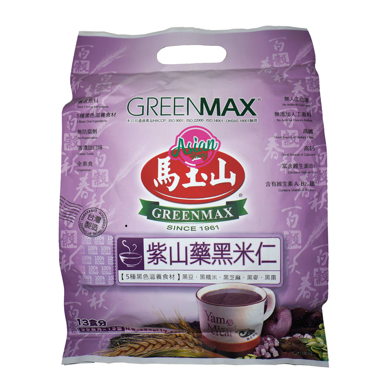 Greenmax Yam & Mixed Cereal 494g Front