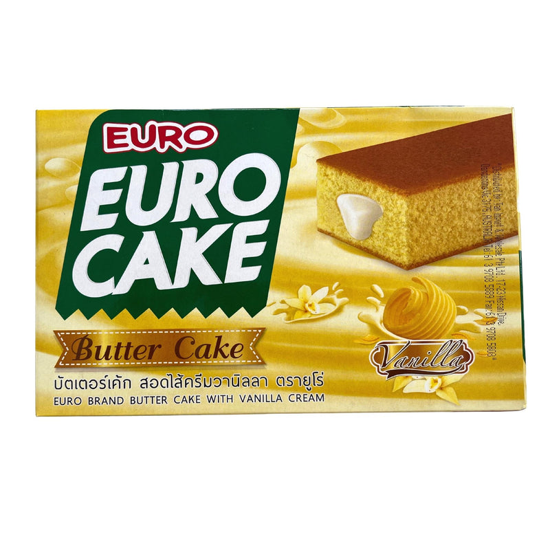 Euro Butter Cake With Vanilla Cream 204g Front