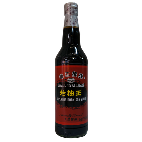 Pearl River Bridge Superior Dark Soy Sauce 600ml Front