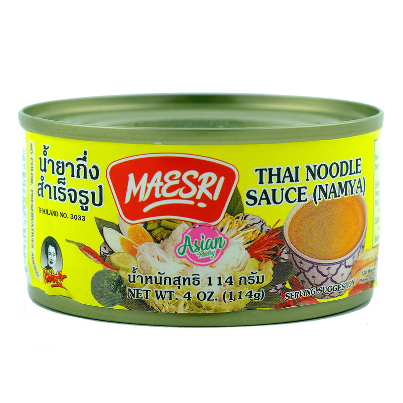 Maesri Thai Noodle Sauce 114g Front