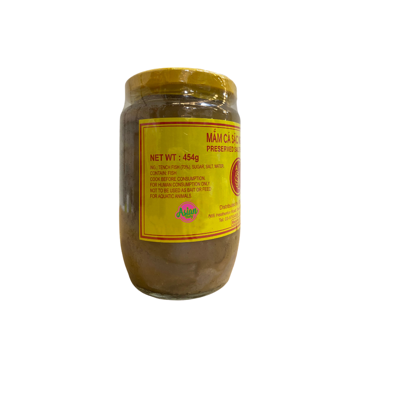 A1 Preserved Salted Tench Fish Paste Sauce 454g Back