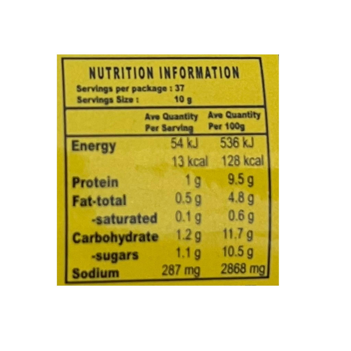 Rolin Fermented Soybean 370g Back