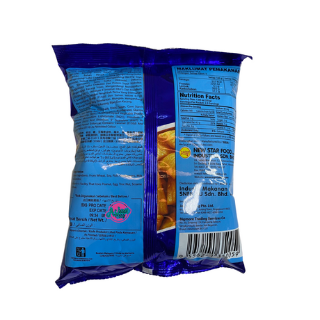 Snek Ku Tam Tam Crab Snack 80g Back