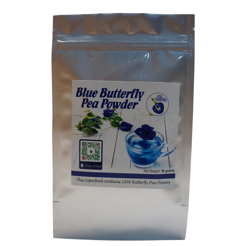 My Blue Tea Blue Butterfly Pea Powder 50g Front