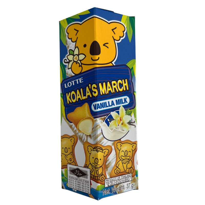 Lotte Koalas March Vanilla Milk 37g Front