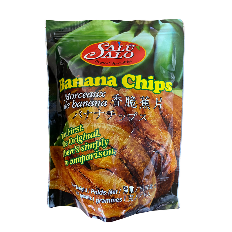 Salu Salo Banana Chips 150g Front