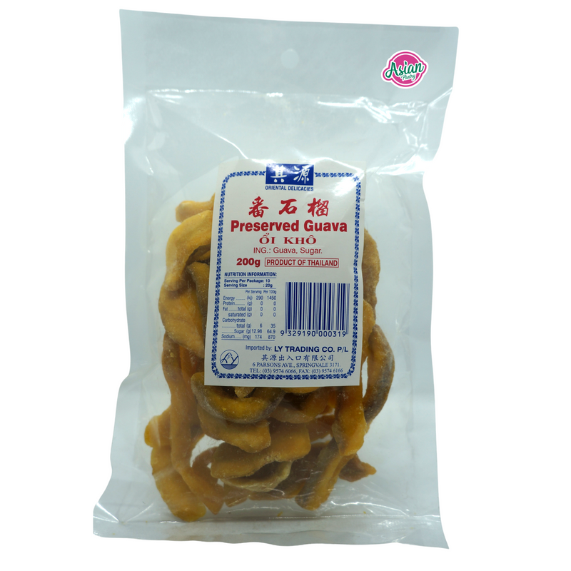 Oriental Delicacies Preserved Guava 200g Front