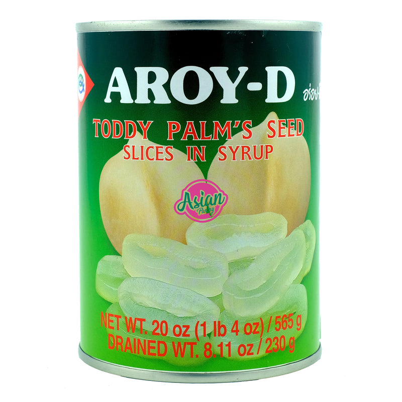 Aroy D Toddy Palm Seed Sliced 565g Front