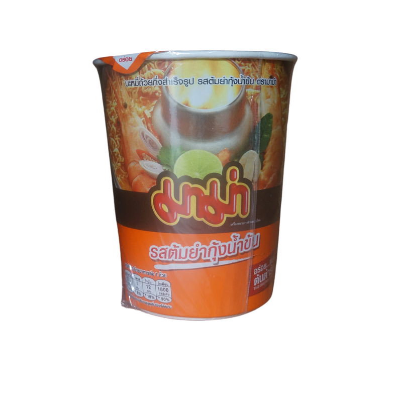 Mama Creamy Tom Yum Noodle Cup 60g Front