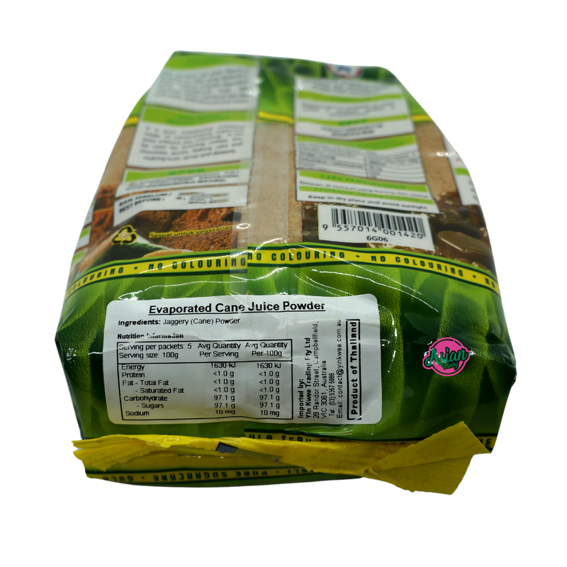 Cap Bintang Gula Merah Cane Juice Powder 500g Nutritional Information & Ingredients