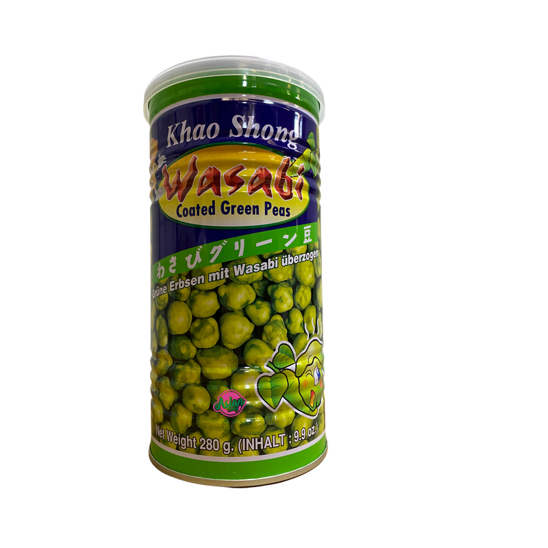 Khao Shong Coated Green Peas Wasabi Flavour 280g Front