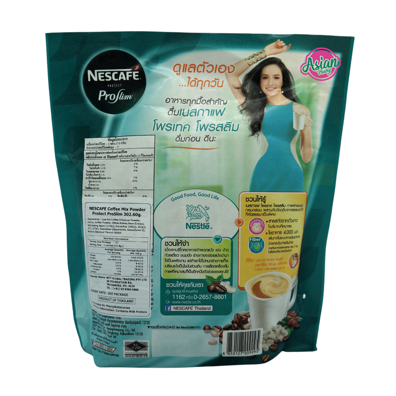 Nescafe ProSlim Coffee Mix 302g Back