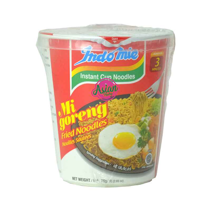 Indomie Mi Goreng Cup Noodles 75g Front