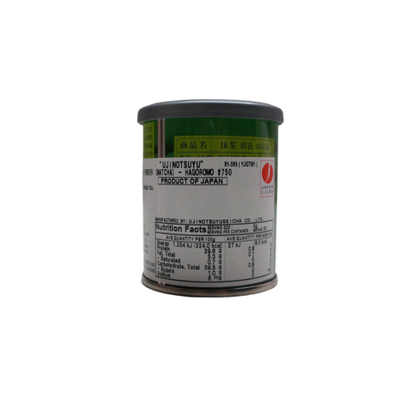 Ujinotsuyu Matcha Green Tea Powder 40g Back