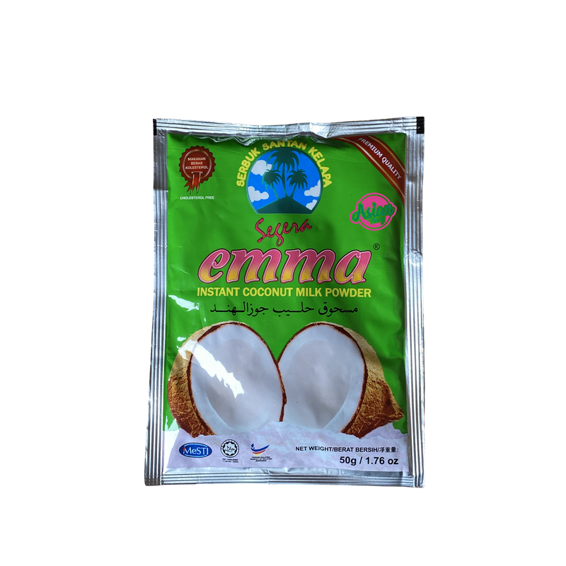 Emma Instant Coconut Milk Powder 50g Front