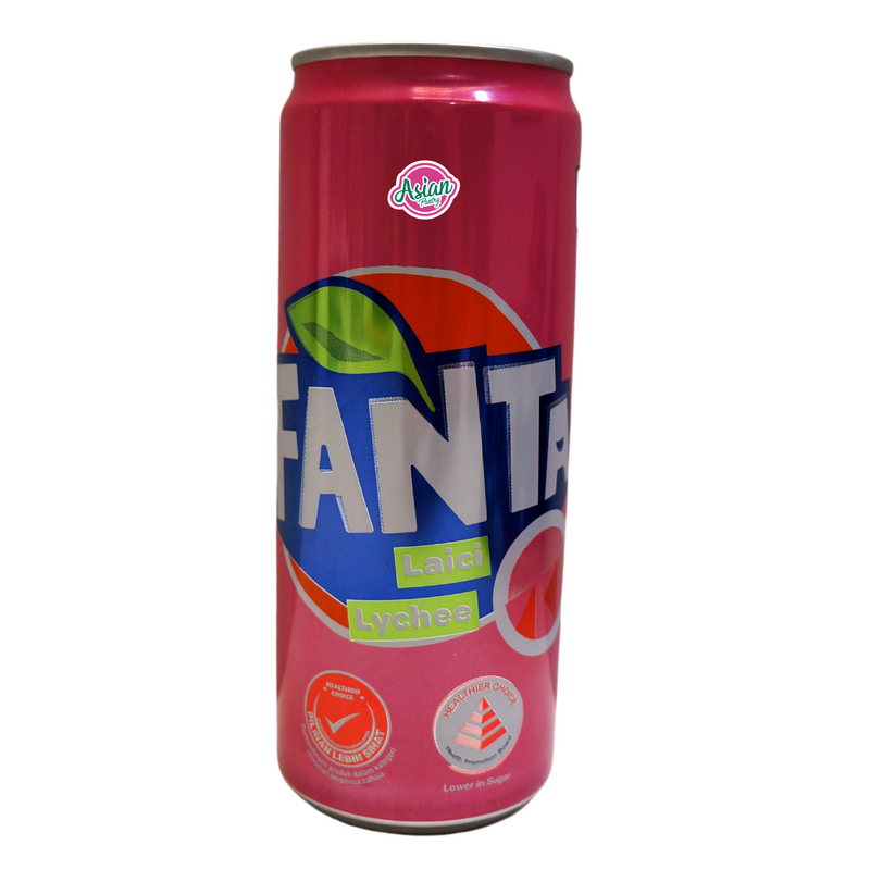 Fanta Lychee Flavoured Drink 320ml Front