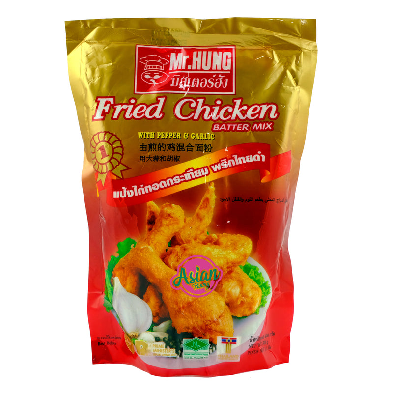 Mr Hung Fried Chicken Batter Mix 500g Front