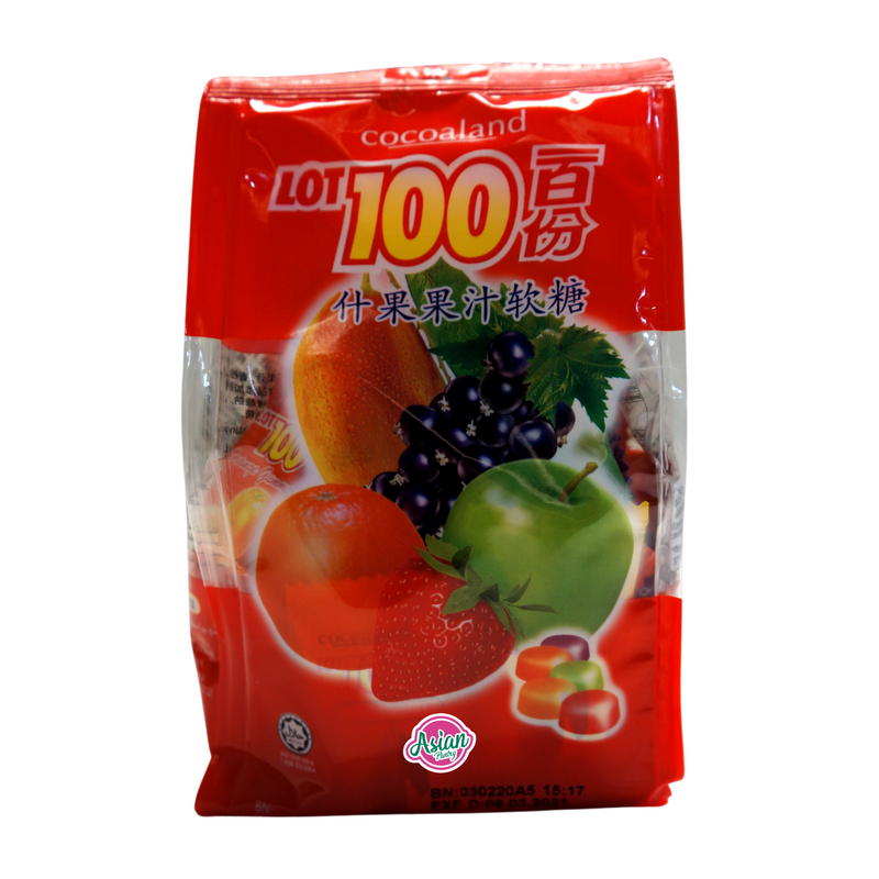 Cocoaland Lot 100 Assorted Gummy 150g Front
