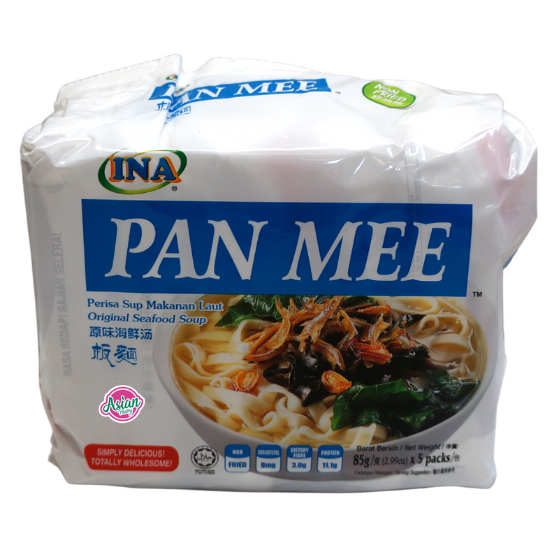 INA Pan Mee Instant Noodles 5pk 425g Front