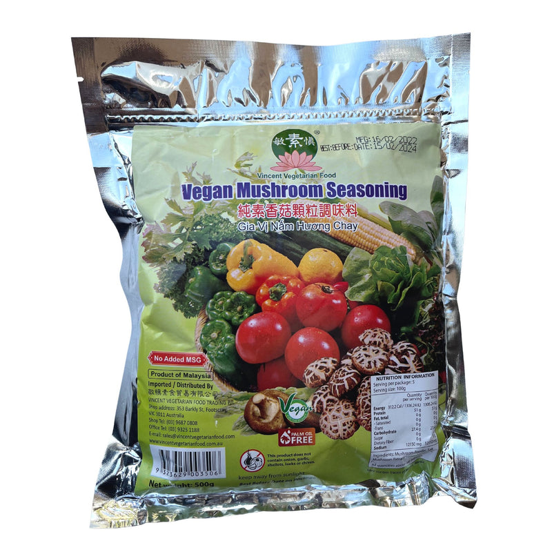 VVF Vegan Mushroom Seasoning 500g Front