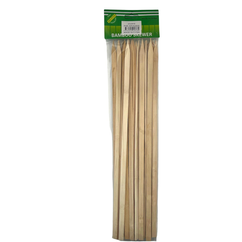 PHD 35cm Bamboo Skewers 100pc 126g Front