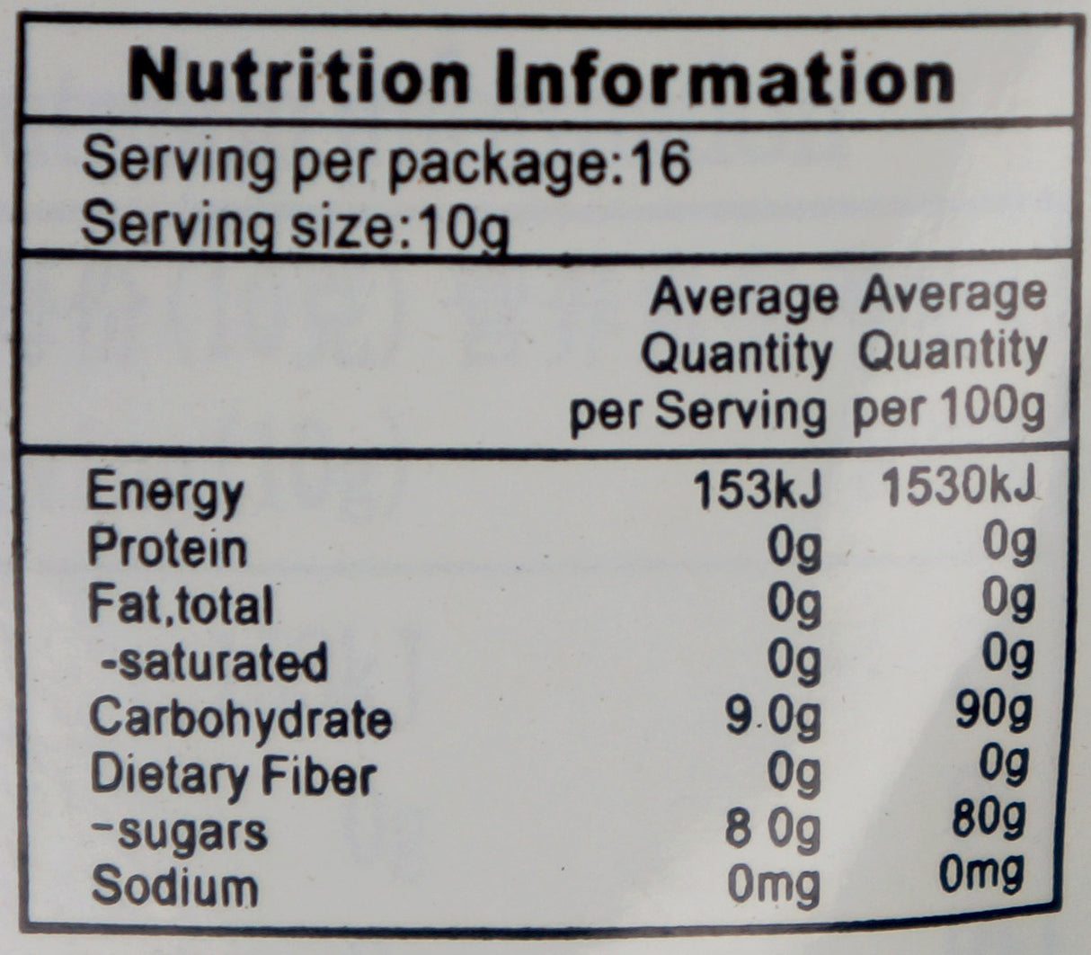 Ge Xian Weng Prunella-Mulberry-Chrysanthemum Herbal Tea 160g Nutritional Information & Ingredients
