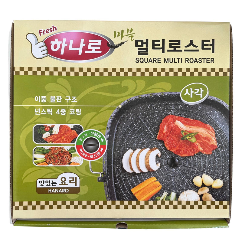 Hanaro Korean BBQ Grill Pan Platinum (Square) 1240g Nutritional Information & Ingredients