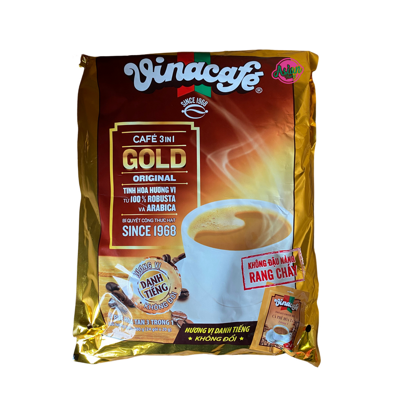 Vinacafe Instant Coffee Mix 480g Nutritional Information & Ingredients