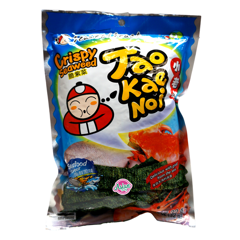 Tao Kae Noi Crispy Seaweed Seafood 32g Front