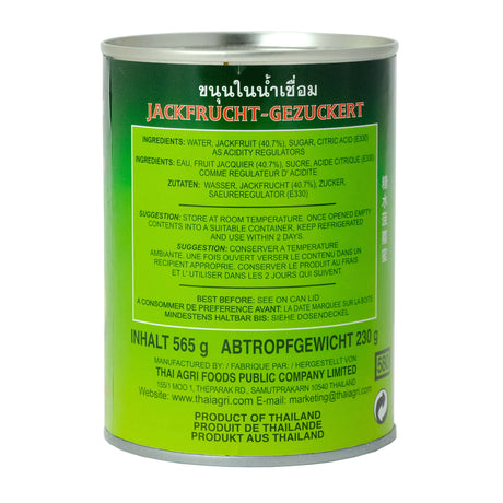 Aroy D Jackfruit in Syrup 565g Back