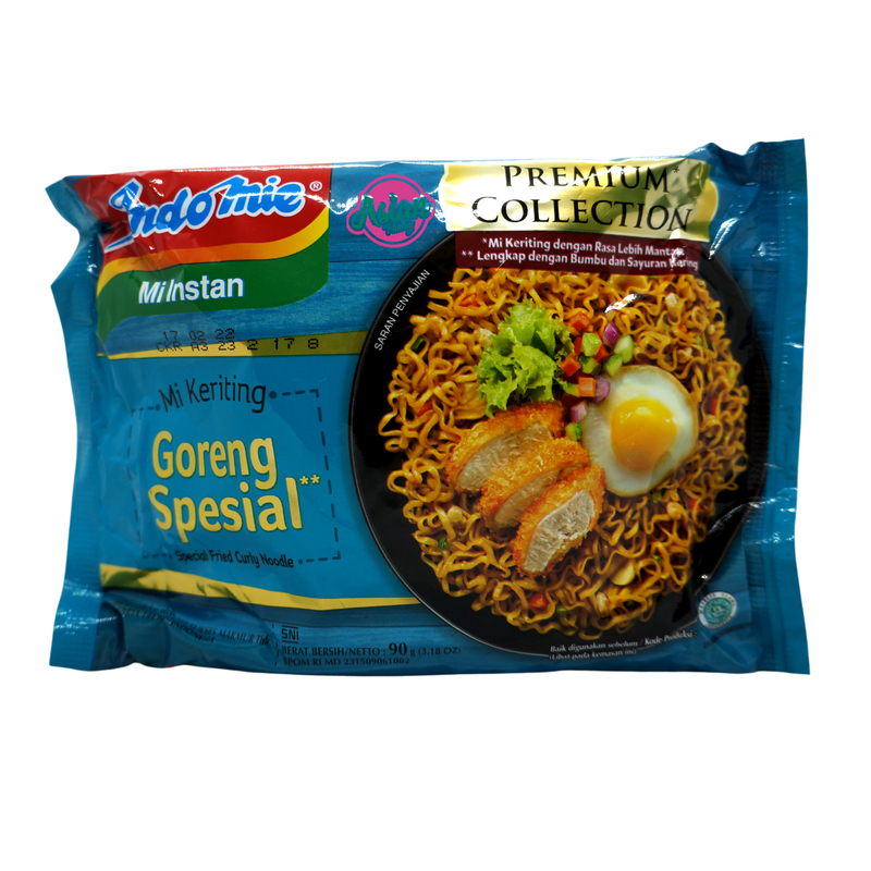 Indomie Special Curly Mi Goreng 90g Front