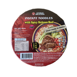 Ichiban Delicious Instant Noodle with Spicy Sichuan Beef 185g Front