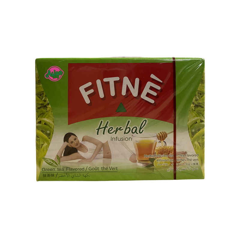Fitne Herbal Infusion Green Tea Flavoured 35g Front