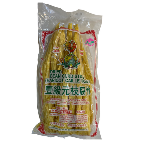 Cock Brand Bean Curd Sticks 200g Front
