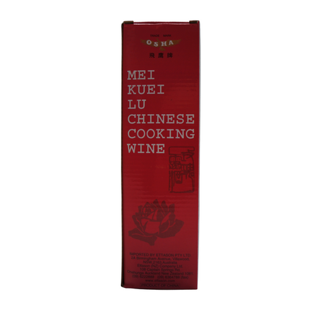 Osha Mei Kuei Lu Chinese Cooking Wine 500ml Back