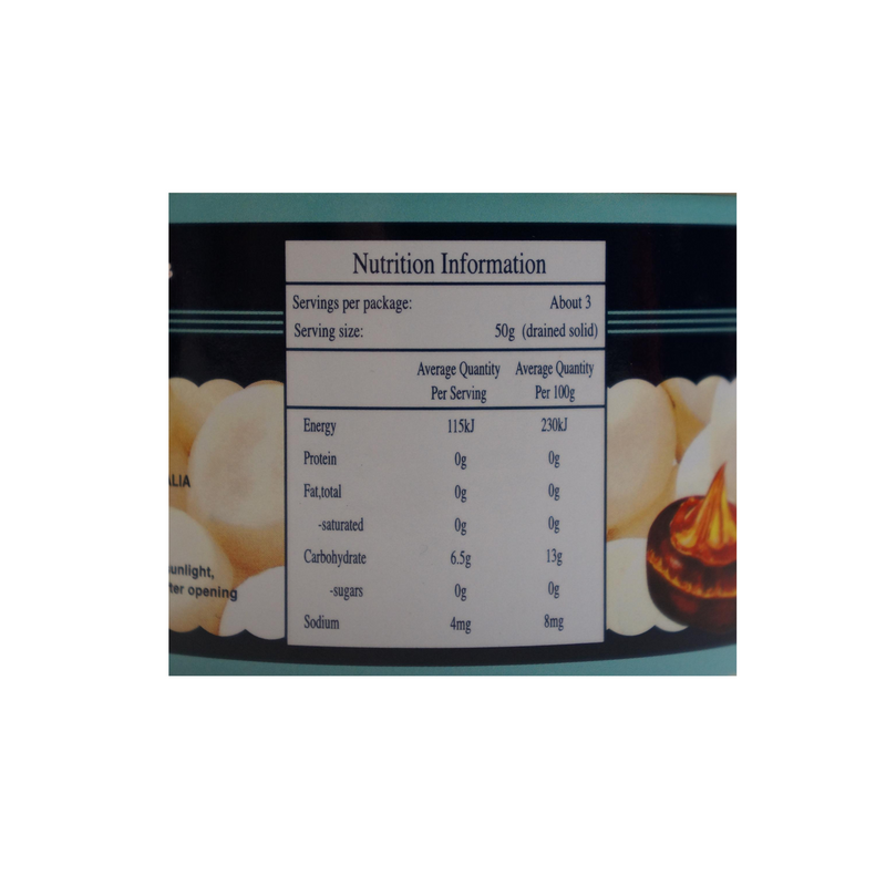 Osha Whole Water Chestnuts 227g Nutritional Information & Ingredients