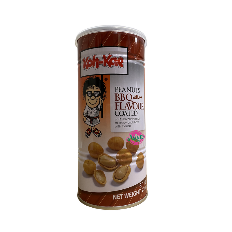 Koh Kae Coated Peanuts Barbeque Flavour 230g Front