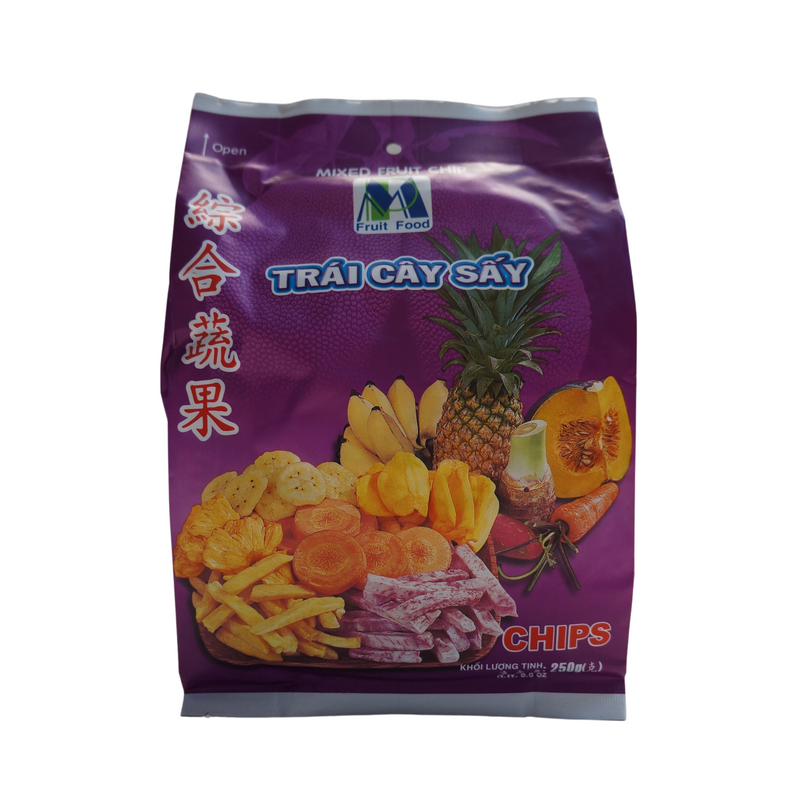 Fruit Food Mixed Fruit Chips 250g Front