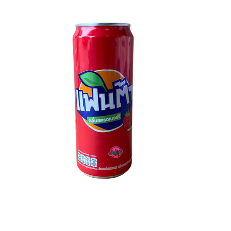 Fanta Strawberry Flavoured Drink 325ml Front