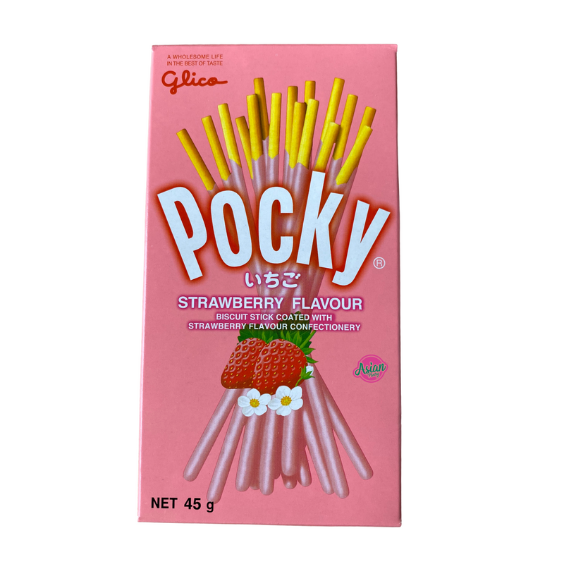 Pocky Strawberry Flavour 45g Front