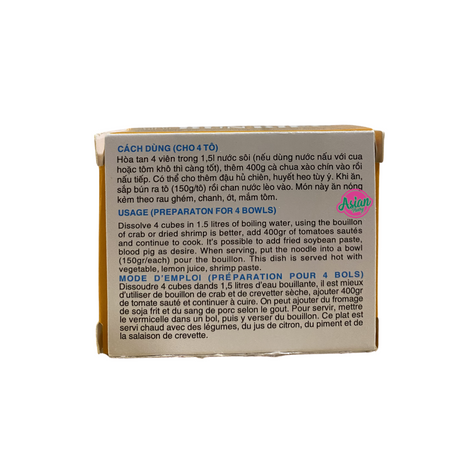 Bao Long Bun Rieu Seasoning 75g Back