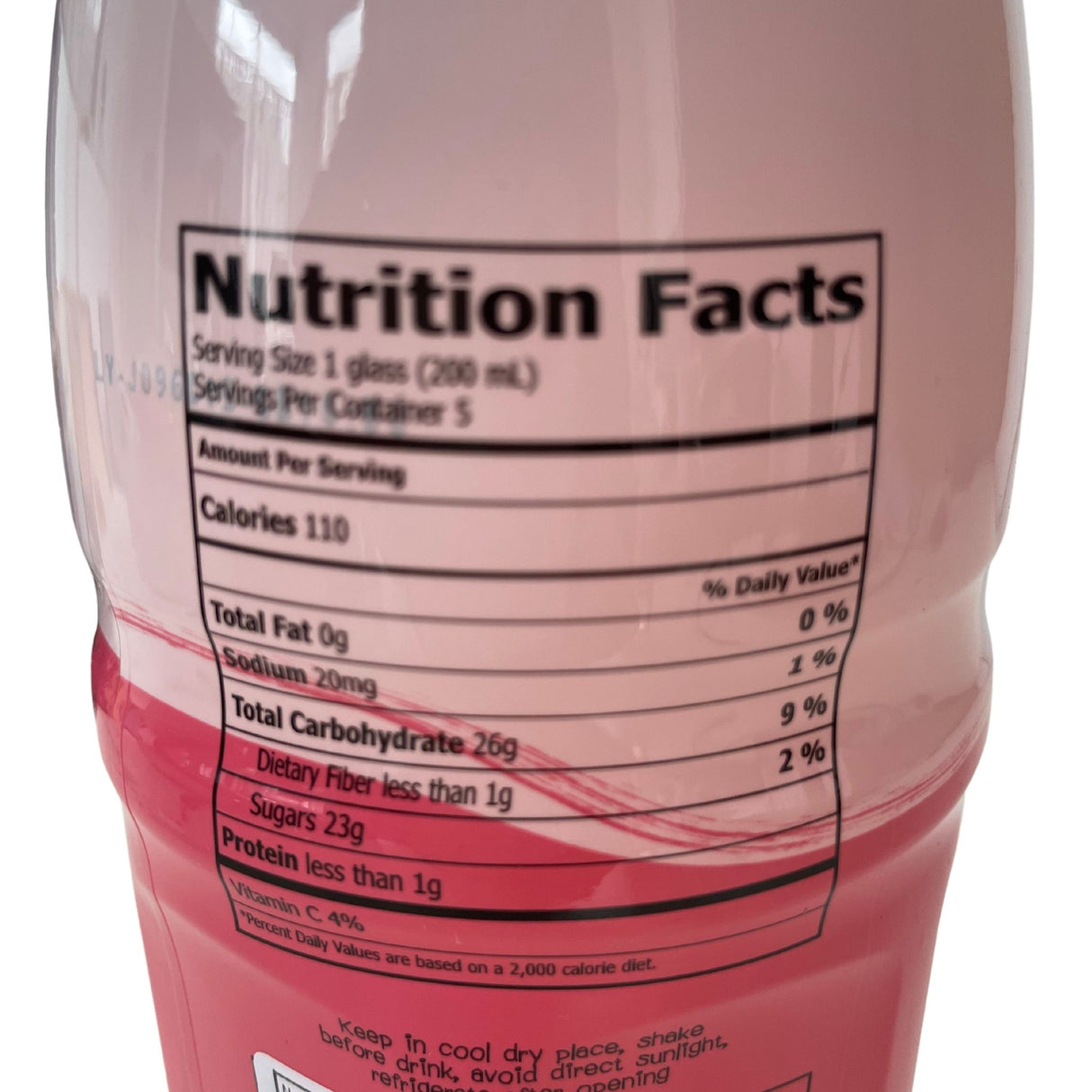 Mogu Mogu Lychee Juice with Nata De Coco 1L Nutritional Information & Ingredients