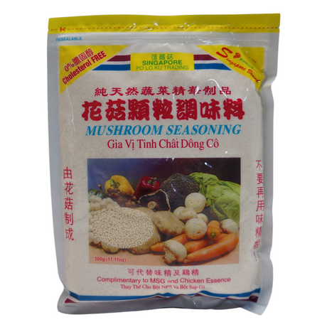 Po Lo Ku Trading Mushroom Seasoning 500g Front