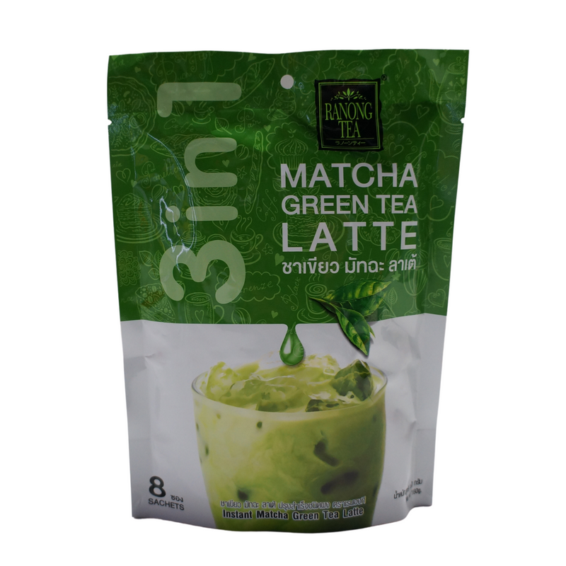 Ranong Matcha Green Tea Latte 160g Front
