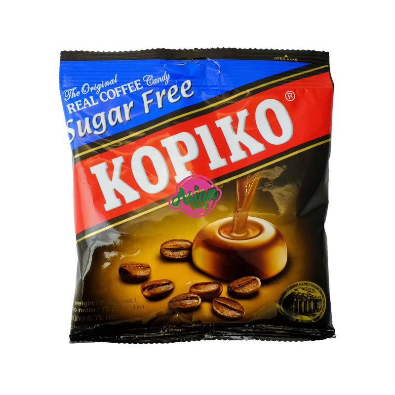 Kopiko Sugar Free Coffee Candy 75g Front