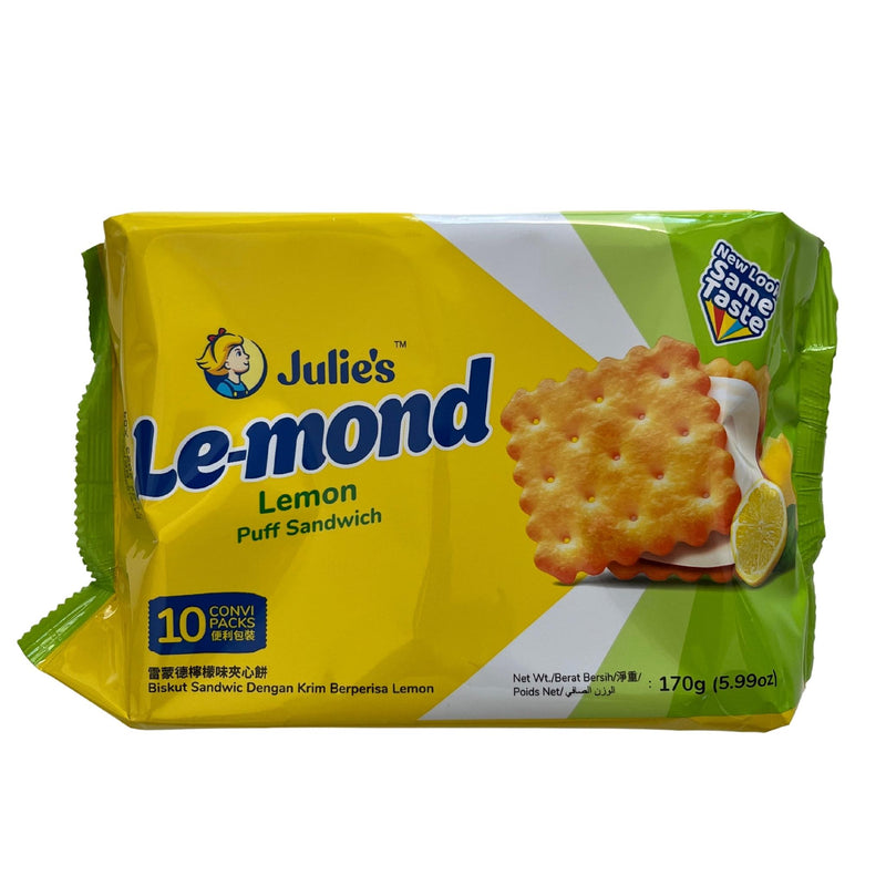 Julie's Lemond Puff Lemon 170g Front