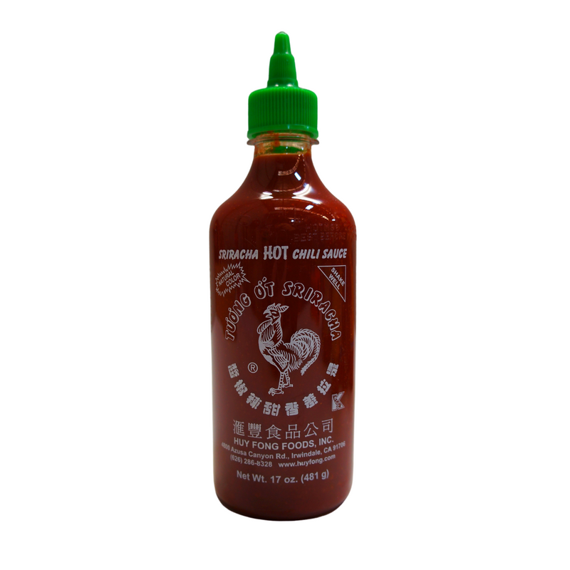 Huy Fong Sriracha Hot Chilli Sauce 481g Front