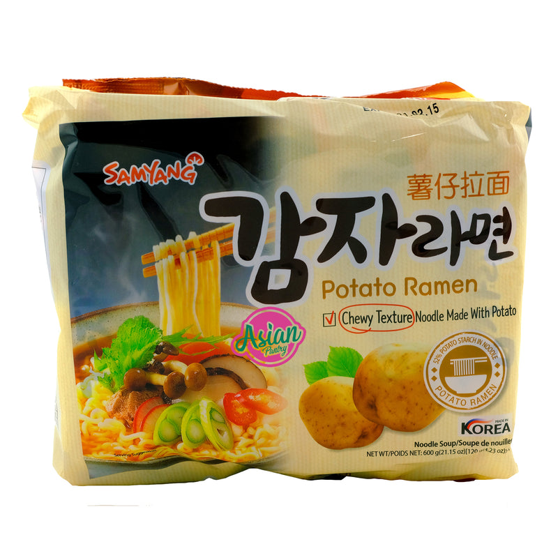 Samyang Potato Ramen 5 Pack 600g Front
